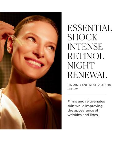 Natura Biss Essential Shock Intense Retinol Night Renewal Serum - Firming & Resurfacing Hydration for All Skin Types - 1 Oz - Buy Online on GoSupps.com