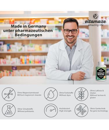 Green Lipped Mussel 1500mg - Omega-3 & Glycosaminoglycans - 300 Capsules | Pure New Zealand Powder Supplement for Cartilage and Joints | German Quality - Buy Online on GoSupps.com