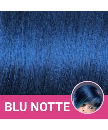 Crazy Fashion Semi-Permanent Hair Color Ammonia Resorcinol and PPD Free Semi-Permanent Cream Hair Color Lasts 6 to 8 Shampoos Midnight Blue Color 100 ml - Buy Online on GoSupps.com