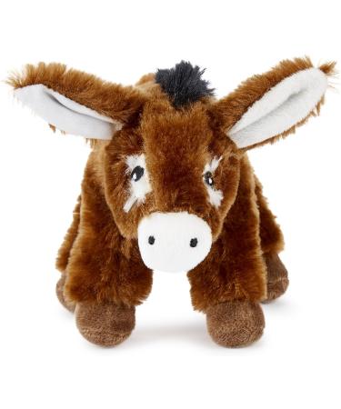 Zappi Co 100% Recycled Plush Donkey Toy (21cm) - Eco-Friendly Stuffed Animal for Newborns - Buy Online on GoSupps.com