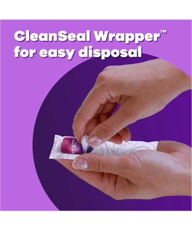 Tampax Radiant Pocket Tampons Plastic Applicator Regular Absorbency 14 Count - Buy Online on GoSupps.com