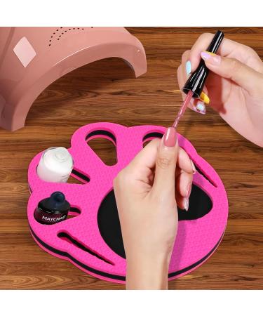 Setmoi Nail Polish Holder Nail Polish Holder Stand Nail Polish Organizer Nail Polish Organizer Holder Applicable to Manicure Hand Stand Rest Work Station - Buy Online on GoSupps.com
