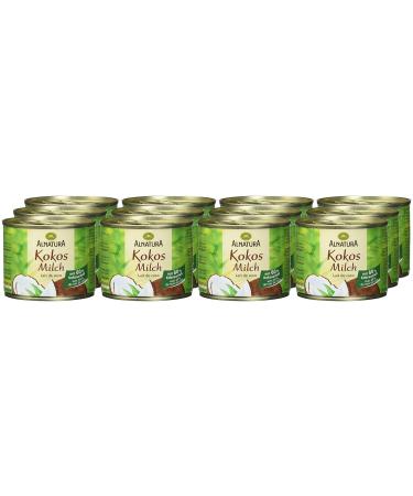 Buy Alnatura Organic Coconut Milk - Vegan 12-Pack (200 ml Each) | Premium Quality Shipping Worldwide - Buy Online on GoSupps.com