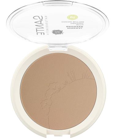 Sante Natural Cosmetics Mineral Bronzer | Vegan Contouring Powder with Light-Reflecting Pigments | Organic Extracts for a Radiant Glow | 9g International Shipping - Buy Online on GoSupps.com