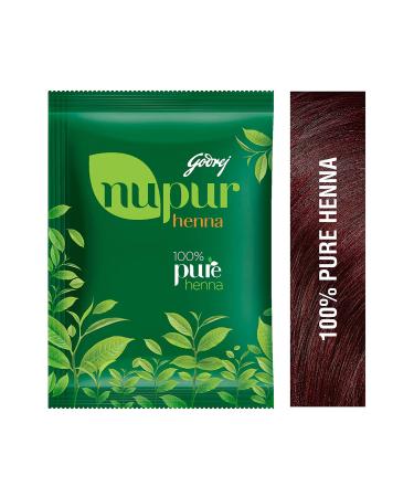 Godrej Nupur Henna Mehndi 14.1 Ounce - 9 Herb Hair Color, 100% Natural - Buy Online on GoSupps.com