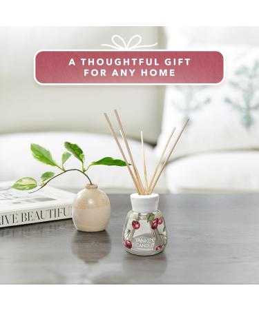 Yankee Candle Signature Scented Reed Diffuser | Black Cherry Aroma Diffuser | up to 10 Weeks of Fragrance | 100 ml | Perfect Gifts for Women - Buy Online on GoSupps.com