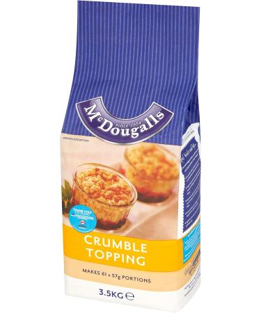 McDougalls Crumble Topping Mix - 1x3.5kg - Buy Online on GoSupps.com