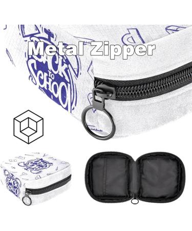 GIAPB Sanitary Napkin Storage Bag | Period Tampon & Pad Pouch | Makeup Bag | Art Doodle Color1179 - Buy Online on GoSupps.com