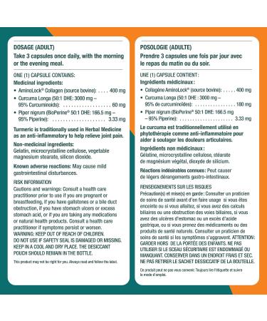 Genacol Turmeric Supplement with Collagen Curcumin & Black Pepper Bioperine | Helps Relieve Joint Pain and Inflammation | Gentle on the Stomach | GENACOL ANTI-INFLAMMATORY 150 Capsules 150 count (Pack of 1) - Buy Online on GoSupps.com