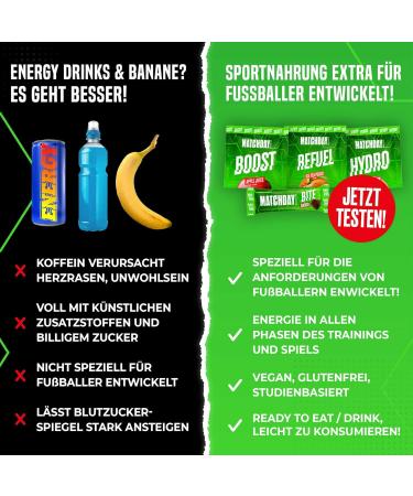 Matchday Nutrition XL Starter Set | 9 Flavors Shaker & Bottle | Fuel Your Football Performance - Buy Online on GoSupps.com