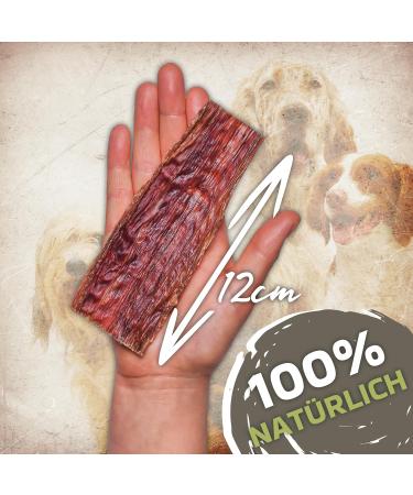 Natural Beef Jerky for Dogs (1kg) - Protein-Rich Premium Dog Snack | Dental Care Treats - Buy Online on GoSupps.com