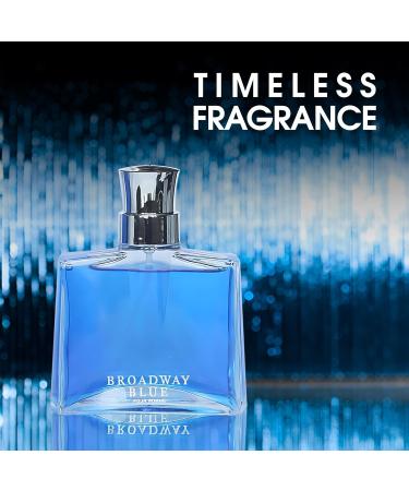 Broadway Blue Men's Cologne Bold & Sophisticated Scent with Citrus Spice and Woody Notes Long Lasting Fragrance for All Occasions Broadway Blue 3.4 Fl Oz (Pack of 1) - Buy Online on GoSupps.com