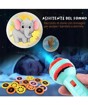 Children's Flashlight Projector with 32 Images | Perfect Gift for Boys & Girls Ages 2-4 | Learning & Fun Toys - Buy Online on GoSupps.com