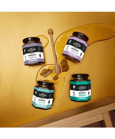Hilltop Honey Manuka MGO 500+ 225g - Monofloral from New Zealand - Buy Online on GoSupps.com