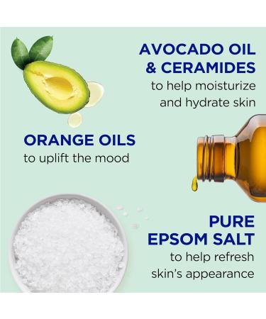 Dr Teal's Foaming Bath with Pure Epsom Salt | Glow & Hydrate Formula with Ceramides & Avocado Oil - 34 oz (Pack of 4) - International Shipping Available - Buy Online on GoSupps.com