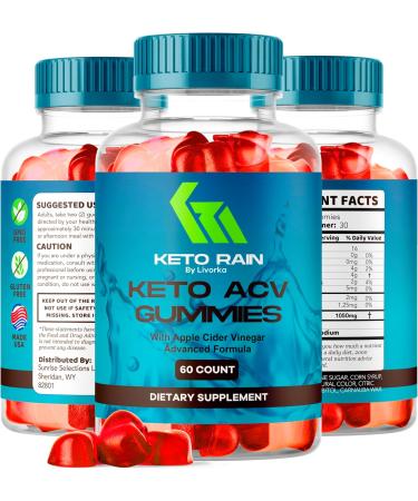 (5 Pack) Keto Rain Gummies - Keto Rain Advanced ACV Gummys Keto Rain ACV Gummy 1050MG - All Natural Keto Rain Apple Cider Vinegar KetoRain ACV Gummys 300 Gummies for 5 Months - Buy Online on GoSupps.com