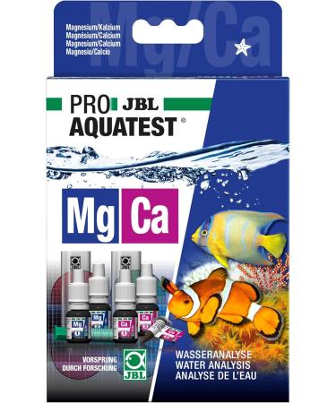 JBL Water Test Set for Seawater Aquariums | Proaquatest MG-CA Magnesium-Calcium 6x10ml + 1x2g | 120 Pieces | Optimize Water Quality - Buy Online on GoSupps.com