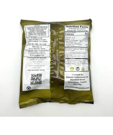 Barnetts Sweets Mega Sour Candy Lemon Citron (454g) - Buy Online on GoSupps.com