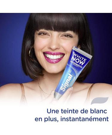 Signal White Now Whitening Toothpaste 75ml - Extra Shine Clinically Proven Color Corrector for Bright Teeth | International Shipping Available - Buy Online on GoSupps.com