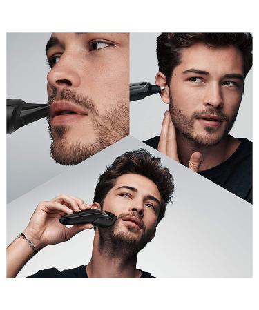 Braun 7-in-1 Men's Hair Clippers & Grooming Kit with Gillette Razor - Blue (9 Piece Set) - Buy Online on GoSupps.com