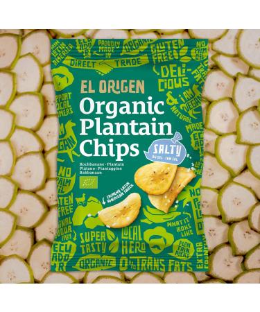  EL ORIGEN el origen Organic Banana Tokens with Sea Salt 8 x 80 g - Buy Online on GoSupps.com