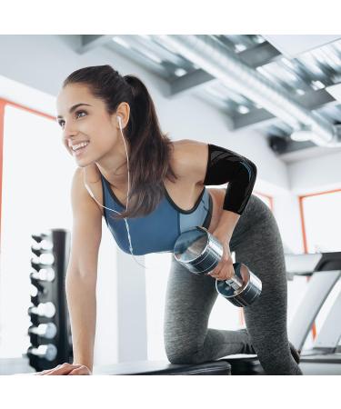 Kinetic Evolution Elbow Bandage for Men & Women | Sports Compression Support for Elbow Pain Relief | Breathable & Stabilized | Ideal for Tennis Volleyball Golf & More - Buy Online on GoSupps.com