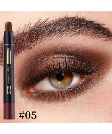 6 Pcs Eyeshadow Stick Shining Eye Pencil Makeup Water Resistant Long Lasting Beauty Care - Buy Online on GoSupps.com