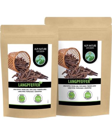250g Organic Long Pepper Sticks - 100% Natural & Additive-Free | Vegan-Friendly - Buy Online on GoSupps.com