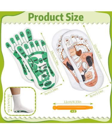 Buy Reflexology Socks for Foot Massage & Acupressure Tools - International Shipping Available - Buy Online on GoSupps.com