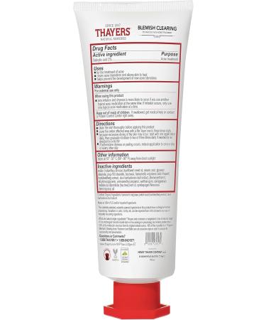 Thayers Blemish Clearing Salicylic Acid & Witch Hazel Acne Face Moisturizer - 4 fl oz | International Shipping Available - Buy Online on GoSupps.com