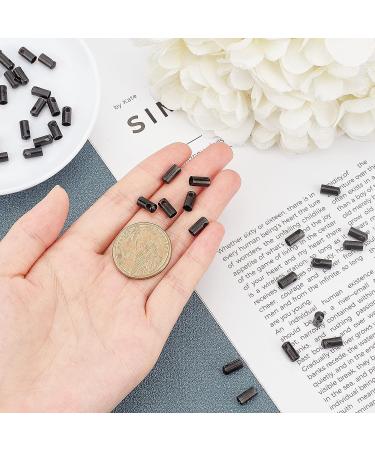 50pcs UNICRAFTALE 304 Stainless Steel Cord Ends Caps for Jewelry Making - 2mm/4mm Inner Black. Shop Now! - Buy Online on GoSupps.com