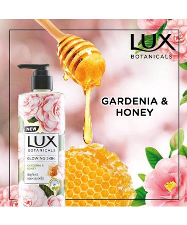 LUX Botanicals Glowing Skin Shower Gel - Natural Extracts Paraben-Free 450ml | Nourish & Illuminate Your Skin - Buy Online on GoSupps.com