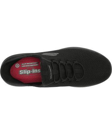 Skechers Men's Summits Sr Colsin Food Service Shoe 10.5 Wide - Slip-Resistant Hands-Free Design - Buy Online on GoSupps.com