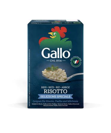 Riso Gallo Risotti Selection Rice for Risotto Sous Vide 500 g - Pack of 4