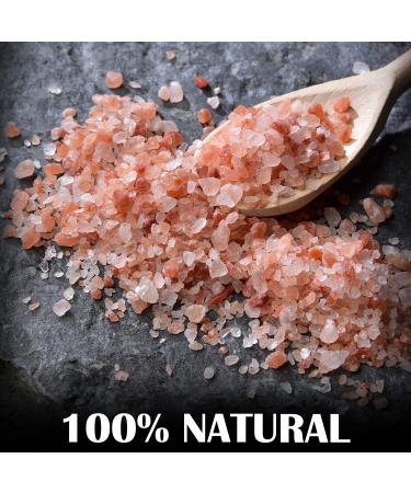 Himalayan Chef Pink Himalayan Salt Coarse Grain Refill Grinders 5 lb - 2 Count Plastic Jar (Pack of 2) - 10 lbs Total - Buy Online on GoSupps.com