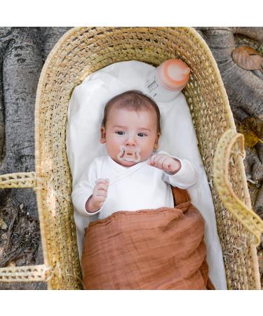 Suavinex Zero Zero Pacifier for Newborns - Symmetrical Teat 0-6 Months Pink - 1 Piece (9.3 x 6.3 x 6 cm) | International Shipping Available - Buy Online on GoSupps.com