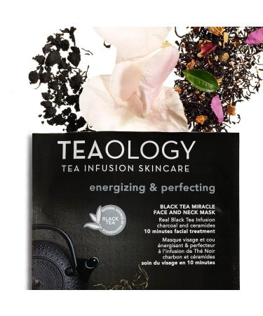 Teaology Black Tea Miracle Face & Neck Mask 30ml | Hydrating Anti-Aging Mask | Shop Internationally - Buy Online on GoSupps.com