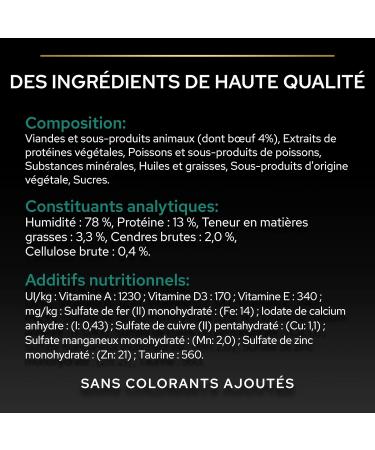 PRO PLAN Adult Sterilized Beef Chicken 10x85g - Buy Online on GoSupps.com