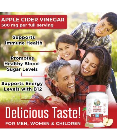 Mary Ruth's Apple Cider Vinegar Gummies 60 CT - Organic ACV Supplement - Buy Online on GoSupps.com