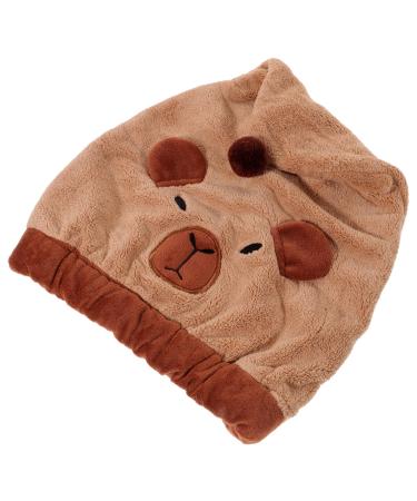 VALICLUD Absorbent Cap for Wet Hair Coral Fleece Hair Drying Towel Coral Fleece Hair Dryer Cap