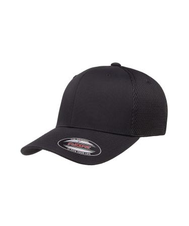 Flexfit Ultrafibre Airmesh Fitted Cap Large-X-Large Black