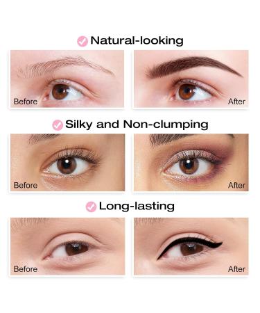 Buy Boobeen Eyebrow Powder Palette Set - 6 Colors Brow Powder 5 Shimmer Eyeshadows Eyeliner Pencil & Brushes for Perfect Eye Definition | International Shipping - Buy Online on GoSupps.com