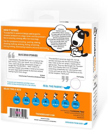Thundershirt Polo Dog Fear Jacket | Veterinarian Recommended Solution for Fireworks Thunder Travel & Separation | Camo (Size S: 15-25 lbs) - International Shipping Available - Buy Online on GoSupps.com