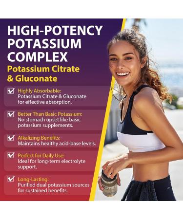 Bundle: Potassium Citrate & Gluconate Gummies 1200mg + Kids Calcium Gummies + D3 & Magnesium for 4+ - Buy Online on GoSupps.com