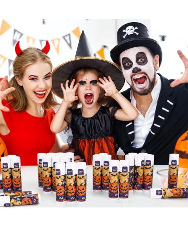 DMSKY 60 Pcs Halloween Lip Balm Bulk Halloween Party Favors Bulk Halloween Goodie Bags Fillers for Trick or Treat - Buy Online on GoSupps.com