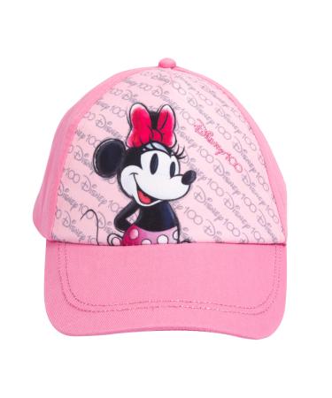 Disney Minnie Mouse cap for girls - children's cap baseball cap sun protection adjustable pink