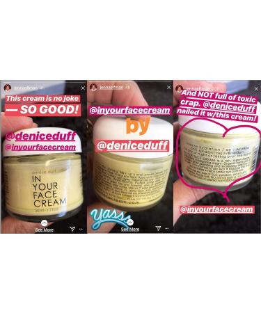 In Your Face Cream - Age-Defying Moisturizer for Fine Lines & Wrinkles | Hydrating CoQ10 & Vitamin C Formula - Shop Internationally - Buy Online on GoSupps.com