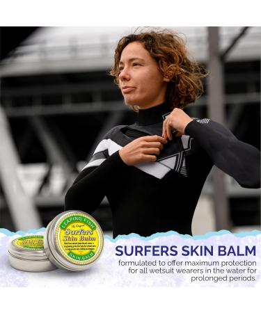 Leaping Fish Surfers Skin Balm - Prevent Chafing For Wetsuit Users. Made From Natural Plant Oils & Waxes - Buy Online on GoSupps.com