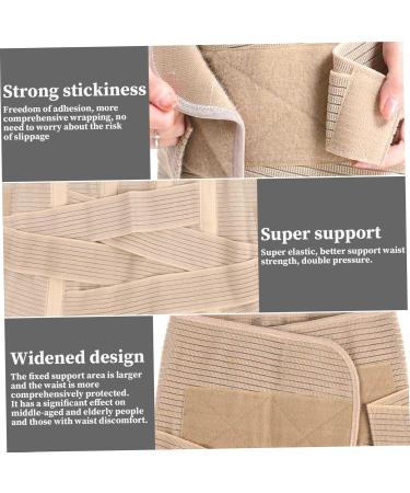 Lumbar Support Belt Breathable Lower Back Brace Lightweight Back Belt Widened Design Bac Support Belt for Men Women Upper and Lower Back Pain Relief Posture Correction Size L - Buy Online on GoSupps.com