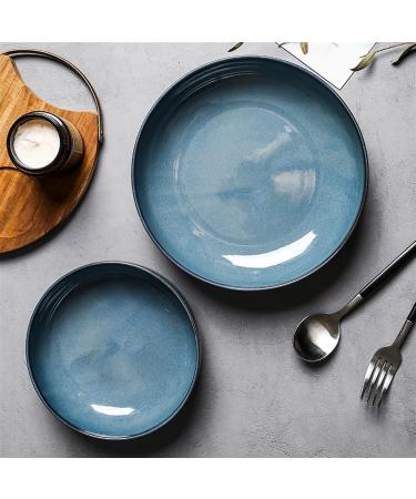 Salad Bowls Mixing Bowls Chinese-Style Kitchen Salad Plate Deep Plate Personality Creative Household Fish Plate Desktop Baking Plate Salad Bowl Pasta Bowls(A) (A) - Buy Online on GoSupps.com